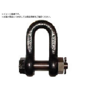 ＴＡＩＹＯ JISシャックル M級 黒 SB-28 3010552 JSB28 FC320ZH-3380261-イメージ1