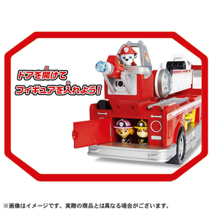 タカラトミー パウ･パトロール アルティメット DXレスキュービークル マーシャル アルティメットファイヤートラック ﾊﾟｳﾊﾟﾄUDXVCﾏ-ｼﾔﾙﾌｱｲﾔ-ﾄﾗﾂｸ-イメージ2