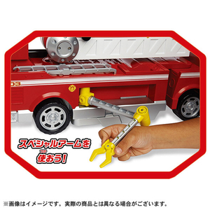 タカラトミー パウ･パトロール アルティメット DXレスキュービークル マーシャル アルティメットファイヤートラック ﾊﾟｳﾊﾟﾄUDXVCﾏ-ｼﾔﾙﾌｱｲﾔ-ﾄﾗﾂｸ-イメージ3