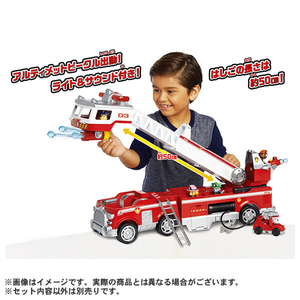 タカラトミー パウ･パトロール アルティメット DXレスキュービークル マーシャル アルティメットファイヤートラック ﾊﾟｳﾊﾟﾄUDXVCﾏ-ｼﾔﾙﾌｱｲﾔ-ﾄﾗﾂｸ-イメージ5