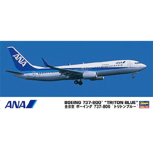 ハセガワ H37ｾﾞﾝﾆﾂｸｳ737-800 1/200 ANA ボーイング 737-800 “トリトン