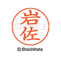 シヤチハタ ネームペン用ネーム シルバー 既製 岩佐 FC46081-X-GPS-0310