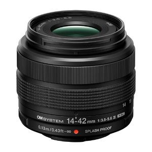 OM SYSTEM M．ZUIKO DIGITAL 14-42mm F3．5-5．6 III BLK ブラック 14-42MMF3.5-5.6IIIBLK-イメージ1