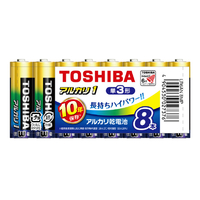 東芝 単3形アルカリ乾電池 8本入り アルカリ1 LR6AN 8MP