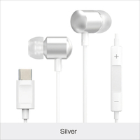 e angle USB Type-C有線イヤホン シルバー ANGV-EPC10-A-S