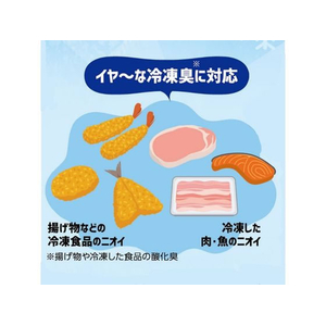 白元アース ノンスメル ぱくぱく炭 冷凍室用 FC634TF-イメージ4