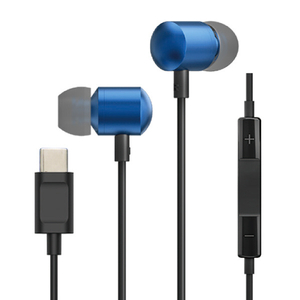 e angle USB Type-C有線イヤホン ブルー ANGV-EPC10-A-BL-イメージ7
