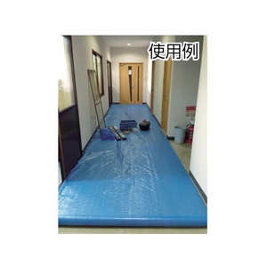 ユタカメイク 薄手ブルーシート 3.6m×5.4m FC839GF-3675548-イメージ4