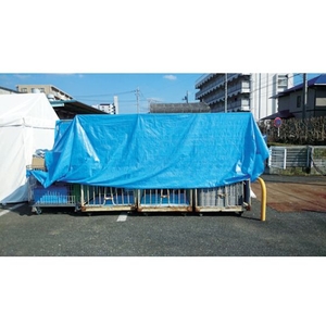 ユタカメイク 薄手ブルーシート 3.6m×5.4m FC839GF-3675548-イメージ5