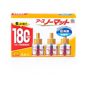 アース製薬 アースノーマット 取替えボトル 180日用 無香料 3本入 FCV5326-イメージ1