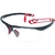 トラスコ中山 TRUSCO/二眼型セーフティグラス ツル特殊構造 レッド TSG-9901R-H FCD524D-6856203-イメージ1