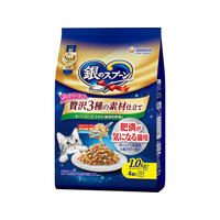 ユニ・チャーム 銀のスプーン 贅沢3種の素材仕立て 肥満が気になる猫用 まぐろ・かつお・ささみ・野菜味 1.0kg FCJ155J