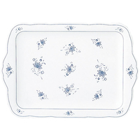 エンテック 角皿14吋 ビューティフラワー FC73117-BF-22