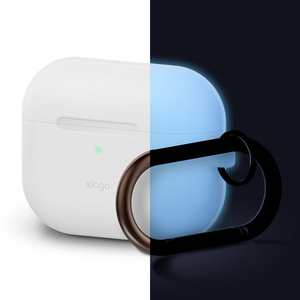 elago ORIGINAL HANG CASE カラビナ付き for AirPods Pro ナイトグローブルー EL_APPCSSCOH_NB elago ORIGINAL HANG CASE カラビナ付き for AirPods Pro ナイトグローブルー EL_APPCSSCOH_NB