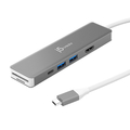 j5 create USB-C Gen2 4K60 7in1 マルチアダプター スペースグレイ JCD390