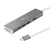 j5 create USB-C Gen2 4K60 7in1 マルチアダプター スペースグレイ JCD390-イメージ1