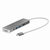 j5 create USB-C Gen2 4K60 7in1 マルチアダプター スペースグレイ JCD390-イメージ3