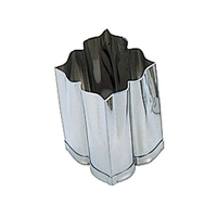 江部松商事 EBM/18-8 手造り業務用 抜型 秋 柿のヘタ バラD FC671LL-4278740