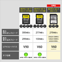 SONY SFE64AT SDXC UHS-II メモリーカード(64GB) SF-Eシリーズ