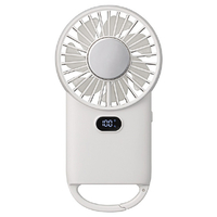 コイズミ ハンディファン グレイッシュホワイト KPF0662W