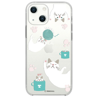 abbi FRIENDS iPhone 13用ソフトクリアケース ターちゃん 遊び ABF21739I13
