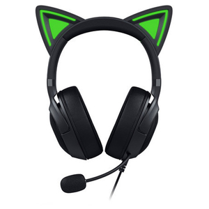 RAZER ゲーミングヘッドホン Kraken Kitty V2 Black RZ04-04730100-R3M1-イメージ1