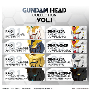 バンダイ GUNDAM HEAD COLLECTION vol．1 GUNDAMﾍﾂﾄﾞｺﾚｸｼﾖﾝ1-イメージ2