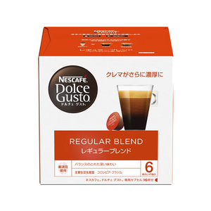 ネスレ F856037 ネスカフェ ドルチェ グスト 専用カプセル レギュラー