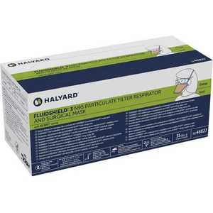 ＨＡＬＹＡＲＤ フルイドシールドN95レスピレータ スモール 46827(210マイ) FCG139S-25-3236-01-イメージ1