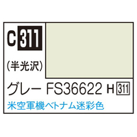 GSIクレオス Mr．カラー 飛行機模型用カラー グレーFS36622 ベトナム迷彩色 C311ｸﾞﾚ-FS36622N