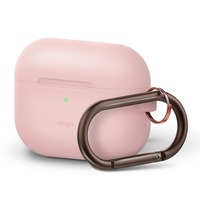 elago ORIGINAL HANG CASE カラビナ付き for AirPods Pro ラブリーピンク EL_APPCSSCOH_PK