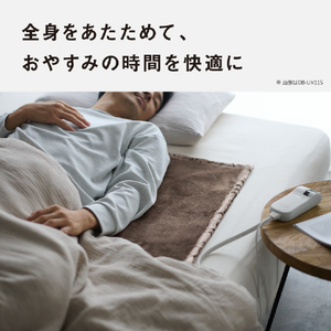 パナソニック 電気しき毛布(シングルSサイズ) ベージュ DB-UM5LS-C-イメージ4