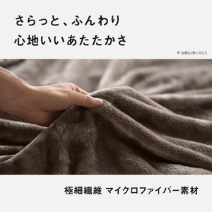 パナソニック 電気しき毛布(シングルSサイズ) ベージュ DB-UM5LS-C-イメージ5