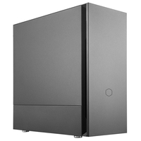 クーラーマスター ミドルタワー型PCケース スチールサイドパネル Silencio S600 MCS-S600-KN5N-S00