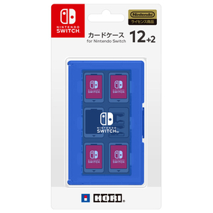 HORI カードケース12+2 for Nintendo Switch ブルー NSW022-イメージ1