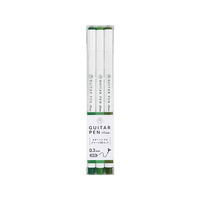 寺西化学工業 ギターペンプチ グリーン 3色セット FCS6041-GRPT-3GR