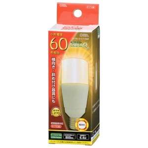 オーム電機 LED電球 E17口金 全光束805lm(6.4W T形電球タイプ) 電球色相当 LDT6L-G-E17 IG92 オーム電機 LED電球 E17口金 全光束805lm(6.4W T形電球タイプ) 電球色相当 LDT6L-G-E17 IG92
