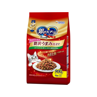 ユニ・チャーム 銀のスプーン 贅沢うまみ仕立て まぐろ・かつお・煮干し・ささみ・緑黄色野菜味 900g FCJ157J