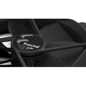 Fractal Design ケースファン Dynamic X2 GP-18 PWM ブラックブレード、ブラックフレーム、ブラックケーブル FD-FAN-DYN-X2-GP18-PWM-BK-イメージ3