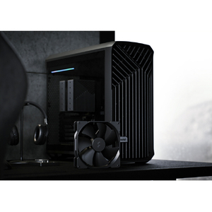 Fractal Design ケースファン Dynamic X2 GP-18 PWM ブラックブレード、ブラックフレーム、ブラックケーブル FD-FAN-DYN-X2-GP18-PWM-BK-イメージ5
