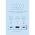 エレコム 半固体モバイルバッテリー(10000mAh/35W) ブルー DE-C86-10000BU-イメージ8