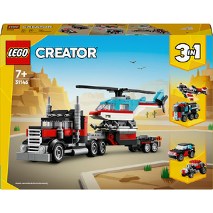 レゴジャパン LEGO クリエイター 31146 ヘリコプターをのせたトラック 31146ﾍﾘｺﾌﾟﾀ-ｦﾉｾﾀﾄﾗﾂｸ-イメージ5
