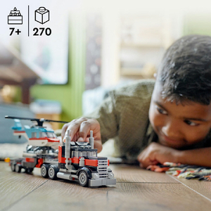 レゴジャパン LEGO クリエイター 31146 ヘリコプターをのせたトラック 31146ﾍﾘｺﾌﾟﾀ-ｦﾉｾﾀﾄﾗﾂｸ-イメージ7
