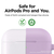 elago ORIGINAL HANG CASE カラビナ付き for AirPods Pro ラベンダー EL_APPCSSCOH_LV-イメージ2