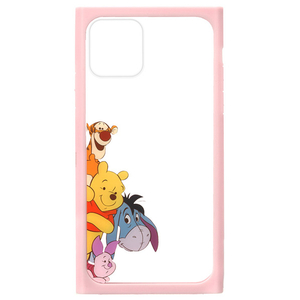 PGA iPhone 11 Pro用ガラスタフケース Premium Style くまのプーさん PG-DGT19A51POO-イメージ1