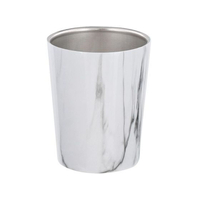 ＬＩＶ ＰＬＵＳ ベストコ タンブラー 380mL 真空二重構造 大理石柄 FCE270W-NX-171