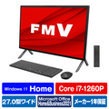 富士通 一体型デスクトップパソコン ESPRIMO FHシリーズ ブラック FMVF90H2B