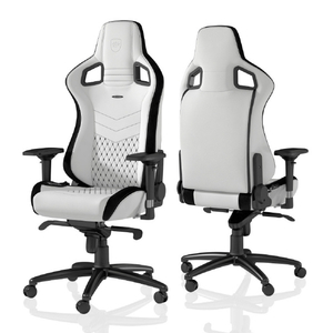 noblechairs ゲーミングチェア EPIC(エピック) プレミアムホワイト NBL-PU-WHT-002-ED-イメージ1