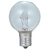 エルパ 長寿命ミニボール球 E17口金 5W クリア 1個入 G-L8002H(C)-イメージ1