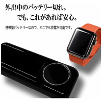 RM RM-3741BK Apple Watch対応モバイルバッテリー(5200mAh